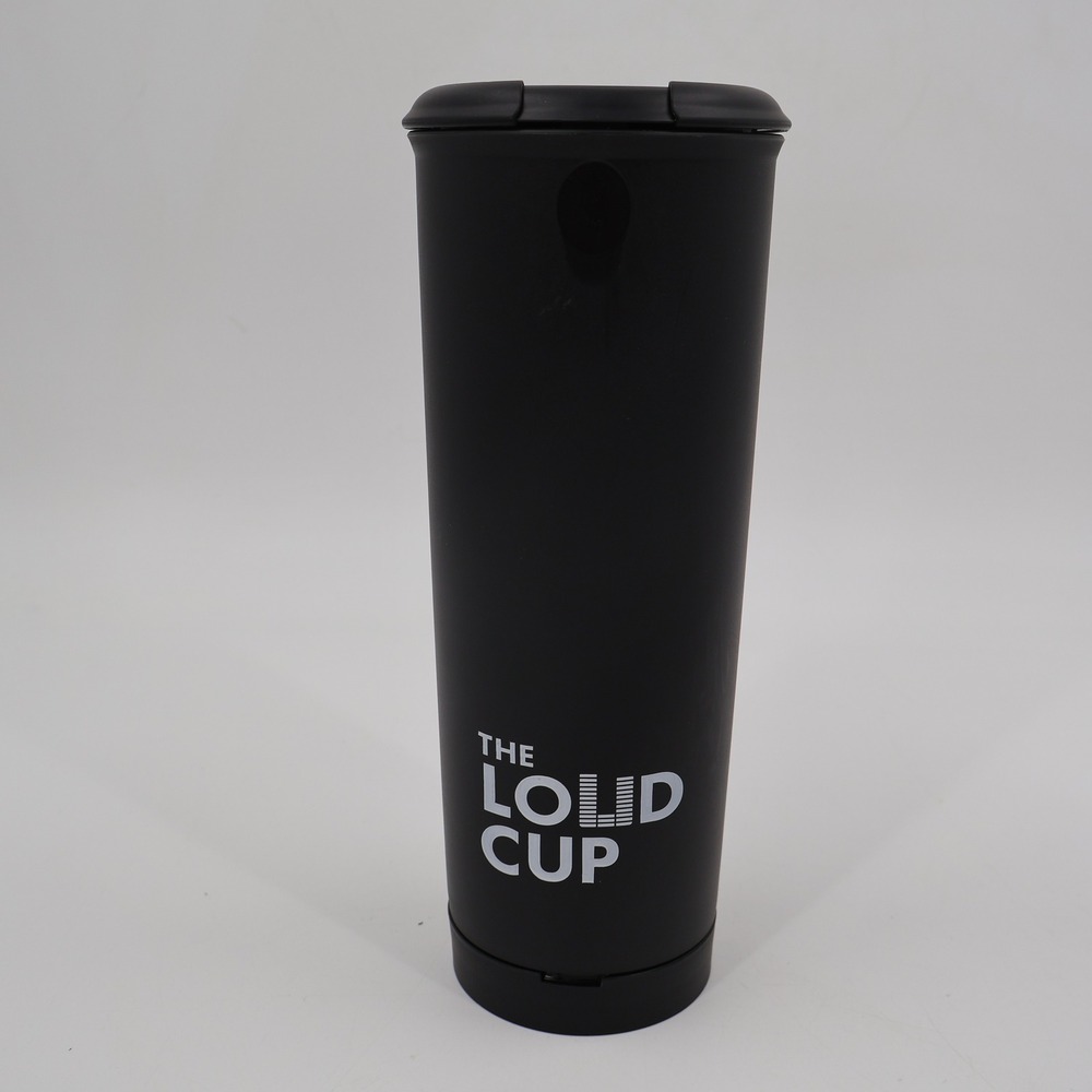 The Loud Cup Air Horn Tumbler Unisex 20 oz Black Matte Finish Fan Gear